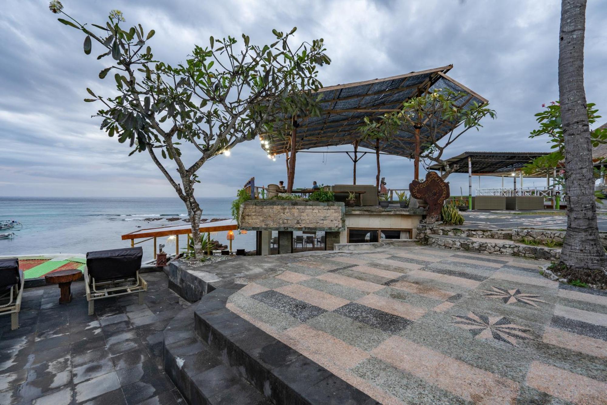 Mushroom Beach Bungalows Nusa Lembongan Dış mekan fotoğraf