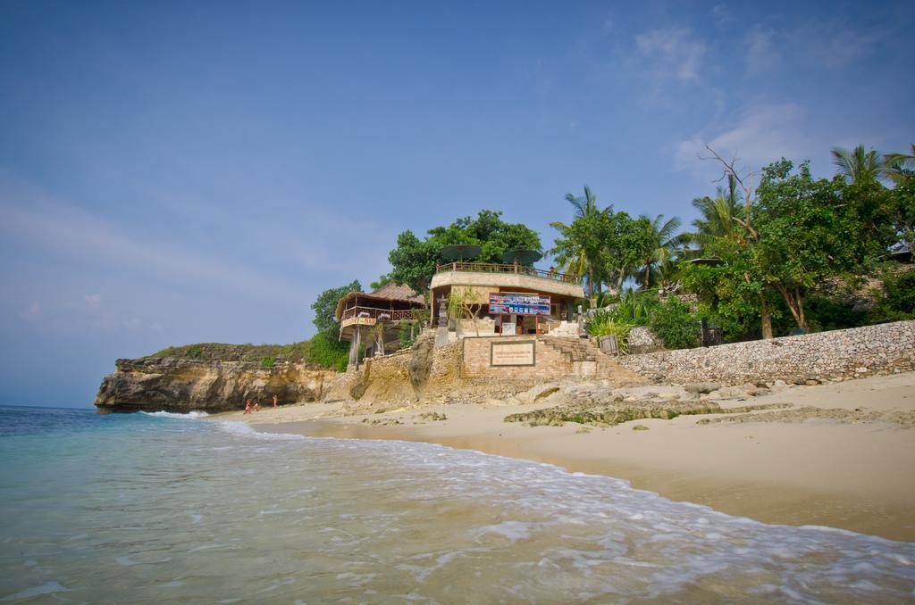 Mushroom Beach Bungalows Nusa Lembongan Dış mekan fotoğraf