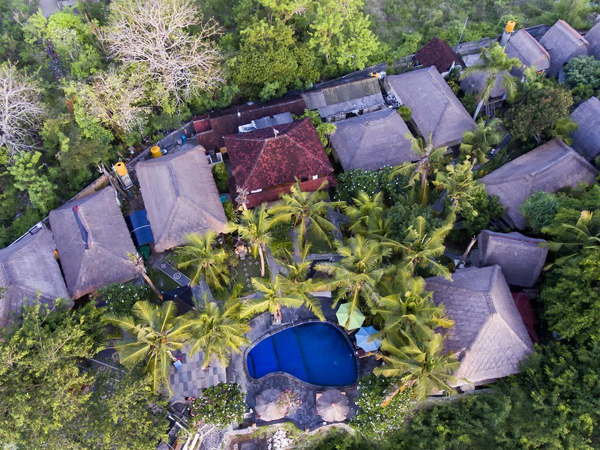 Mushroom Beach Bungalows Nusa Lembongan Dış mekan fotoğraf