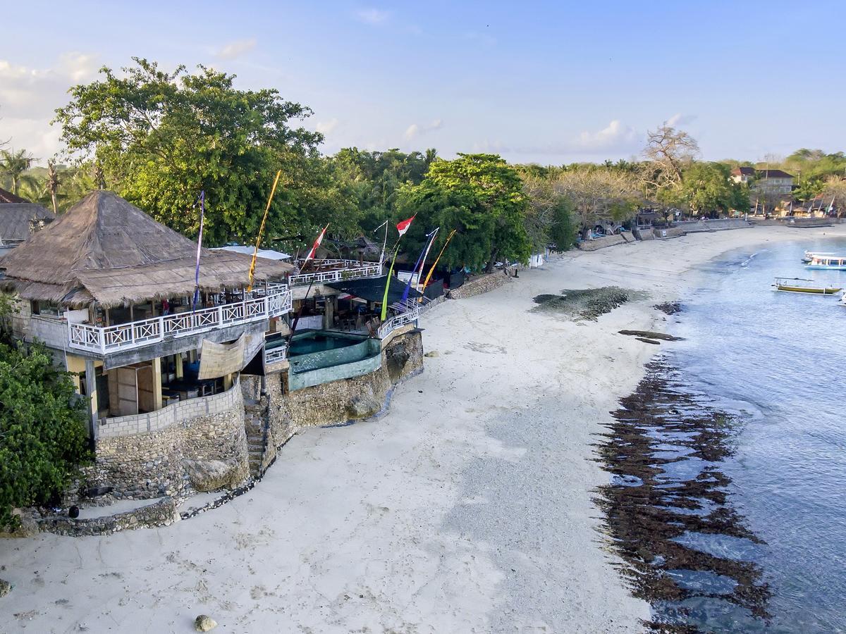 Mushroom Beach Bungalows Nusa Lembongan Dış mekan fotoğraf